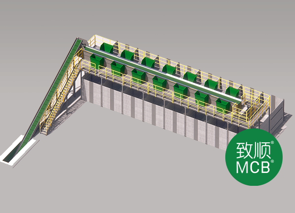 Waste sorting platform